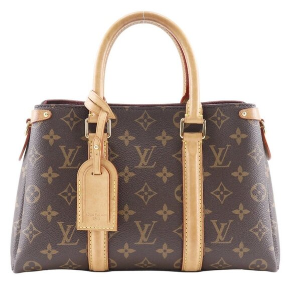 LOUIS VUITTON SoufflotBB Handbag M44815 Brown Monogram canvas Women - Picture 1 of 14